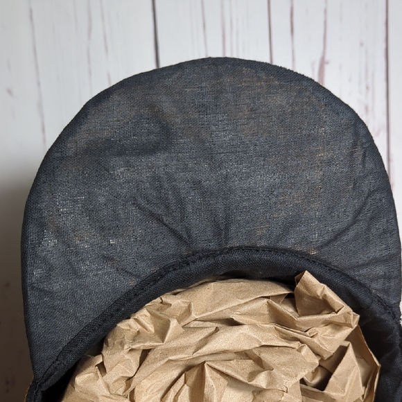 Vtg Kalaga Embroidered Elephant Tapestry Cap Beaded Sequin Black Velvet Mynamar - Picture 14 of 16